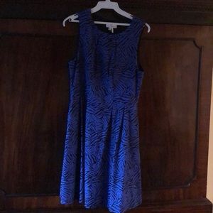 Jude Connally blue/black sleeveless knit size M
